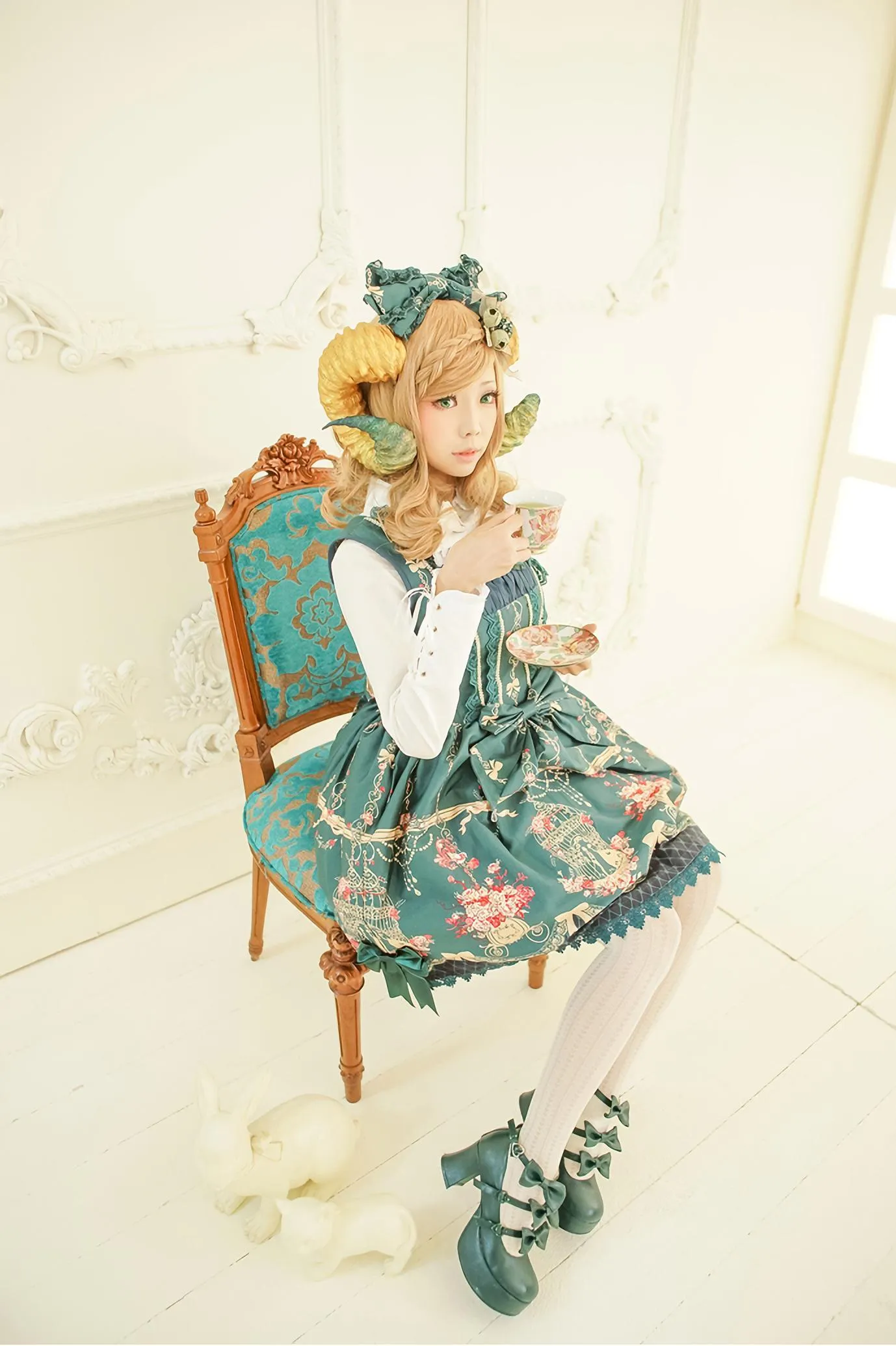 ElyEE子 – NO.01 午茶角少女 [27P]插图3